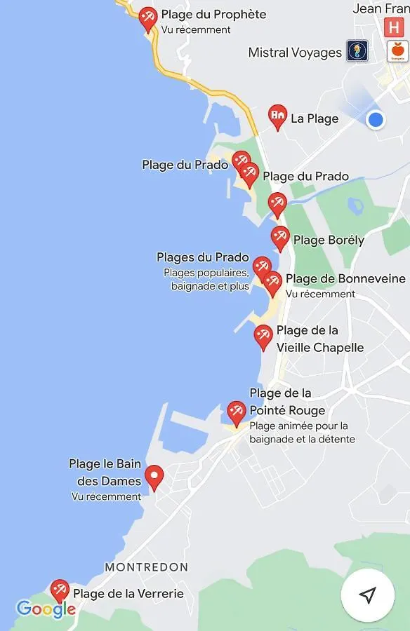 T2 Prado Plage / Velodrome Μασσαλία Γαλλία