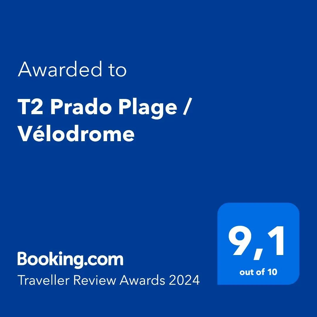 Apartmán T2 Prado Plage / Velodrome Marseille Francie